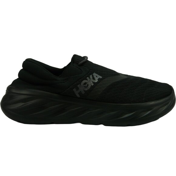 HOKA ONE ONE MEN\'S ORA RECOVERY SHOE 2 BLACK/BLACK US 9